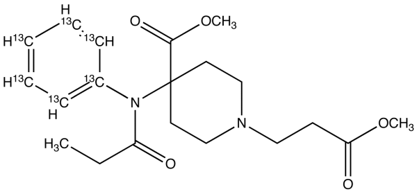 Remifentanil-13C6 Hydrochloride