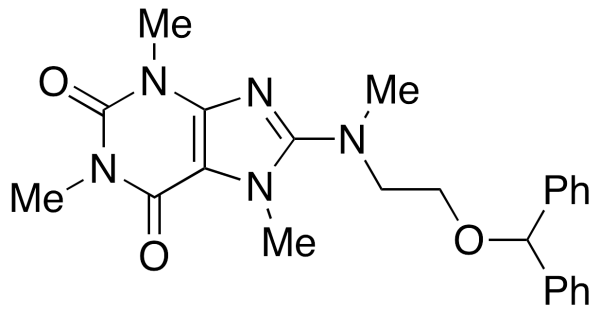 8-[2-(Diphenylmethoxy)ethyl]methylamino]-7-methyltheophylline