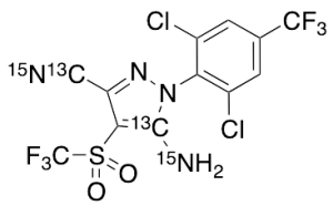 Fipronil Sulfone-13C2,15N2