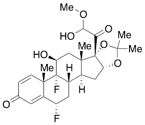 (6alpha,11beta,16alpha)-6,9-Difluoro-11,21-dihydroxy-21-methoxy-16,17-[(1-methylethylidene)bis(oxy)]-pregna-1,4-diene-3,20-dione