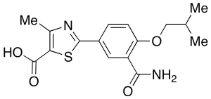 2-[3-(Aminocarbonyl)-4-(2-methylpropoxy)phenyl]-4-methyl-5-thiazolecarboxylic Acid