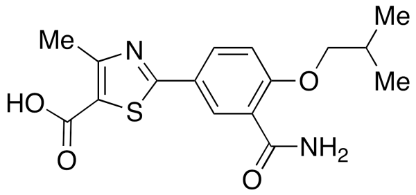 2-[3-(Aminocarbonyl)-4-(2-methylpropoxy)phenyl]-4-methyl-5-thiazolecarboxylic Acid