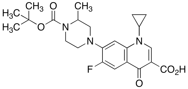 N-Boc-desmethoxy Gatifloxacin