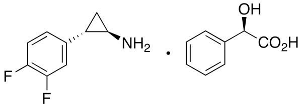 (1R,2S)-2-(3,4-Difluorophenyl)cyclopropanamine (2R)-Hydroxy(phenyl)ethanoate