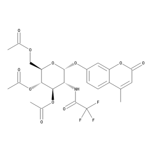 4-Methylumbelliferyl 2-Trifluoroacetyl-3,4,6-O-triacetyl-2-deoxy-Alpha-D-glucopyranoside