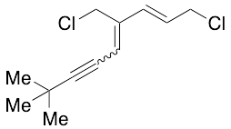 (2E,4E/Z)-1-Chloro-4-(chloromethyl)-8,8-dimethyl-2,4-nonadien-6-yne
