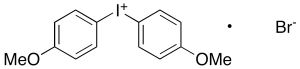 Di(p-anisyl)iodonium Bromide