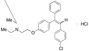 Deschloro-4’-chloro Clomiphene Hydrochloride