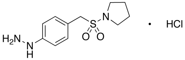4-(1-Pyrrolidinylsulforylmenthyl)phenylhydrazine Hydrochloride