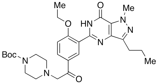 N-Boc-N-desethyl Acetildenafil