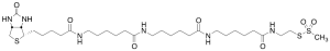 N-Biotinylcaproylaminocaproylaminocaproylaminoethyl Methanethiosulfonate