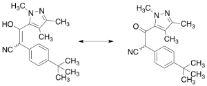 4-(1,1-Dimethylethyl)-Alpha-[hydroxy(1,3,4-trimethyl-1H-pyrazol-5-yl)methylene]benzeneacetonitrile (E/Z mixture)
