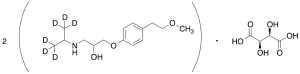 rac Metoprolol-d6 Hemi (+)-Tartrate