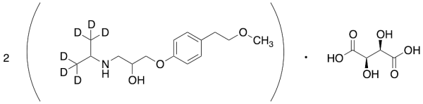 rac Metoprolol-d6 Hemi (+)-Tartrate