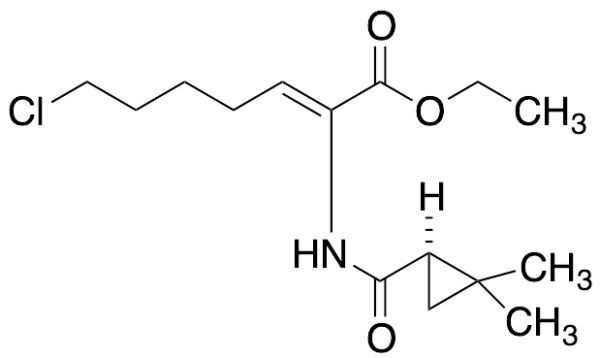 (2Z)-7-Chloro-2-[[[(1R)-2,2-dimethylcyclopropyl]carbonyl]amino]-2-heptenoic Acid Ethyl Ester