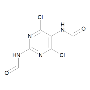 4,6-Dichloro-2,5-Diformamidopyrimidine