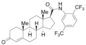 (17Beta)-N-[2,5-Bis(trifluoromethyl)phenyl]-3-oxo-androst-4-ene-17-carboxamide