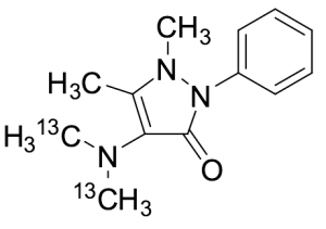 Aminopyrine (N,N-Dimethyl-13C2)