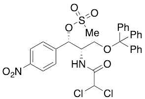 1-O-Methylsulfonyl 3-O-Trityl-(S,S)-Chloramphenicol