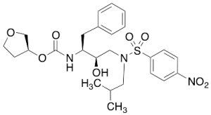 [(1S,2R)-3-[[(4-Nitrophenyl)sulfonyl](2-methylpropyl)amino]-2-hydroxy-1-phenylmethyl)propyl]carbamic Acid, (3S)-Tetrahydro-3-furanyl Ester