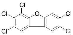 2,3,4,7,8-Pentachlorodibenzofuran (~90%)