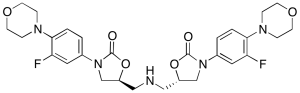 (5S,5'S)-5,5'-(Azanediylbis(methylene))bis(3-(3-fluoro-4-morpholinophenyl)oxazolidin-2-one)