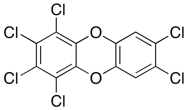1,2,3,4,7,8-Hexachlorodibenzodioxin (>90%)