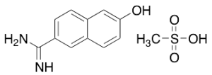 6-Amidino-2-naphthol Methanesulfonate