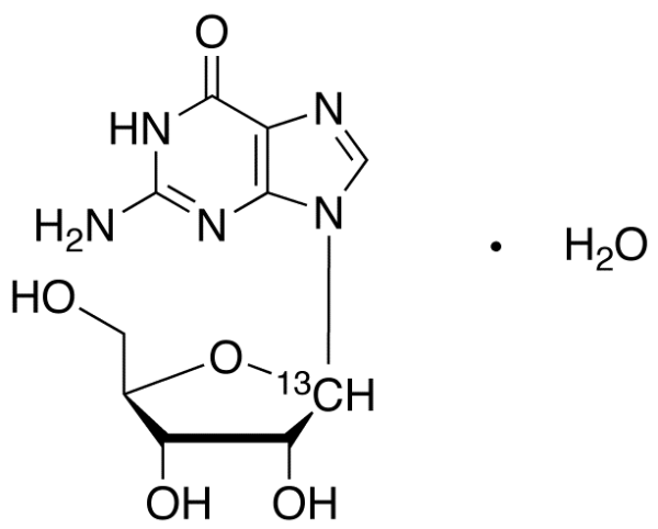 Guanosine-1'-13C Hydrate
