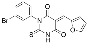 5-Furylidene,1-(3-Bromophenyl)-2-Thiobarbituric Acid