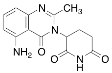 3-(5-Amino-2-methyl-4-oxoquinazolin-3(4H)-yl)piperidine-2,6-dione