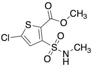 5-Chloro-3-(methylamino)sulfamoyl-2-carboxylic Acid Methyl Ester