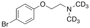 2-(4-Bromophenoxy)-N,N-dimethylethylamine-d6