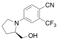 (R)-4-(2-Hydroxymethylpyrrolidin-1-yl)-2-trifluoromethylbenzonitrile
