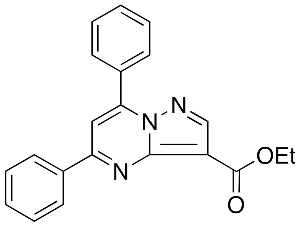 5,7-Diphenyl-pyrazolo[1,5-a]pyrimidine-3-carboxylic Acid Ethyl Ester