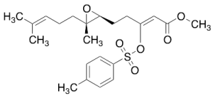Methyl 5-((2S,3S)-3-Methyl-3-(4-methyl-3-pentenyl)oxiran-2-yl)-3-(tosyloxy)pentanoate