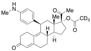 N-Desmethyl Ulipristal Acetate-d3