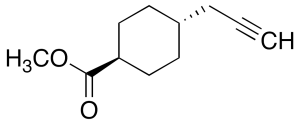 trans-4-(2-Propynyl)cyclohexanecarboxylic Acid Methyl Ester