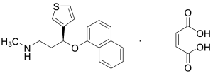 (3S)-N-Methyl-Gamma-(1-naphthalenyloxy)-3-thiophenepropanamine Maleic Acid Salt