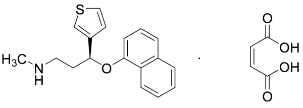 (3S)-N-Methyl-Gamma-(1-naphthalenyloxy)-3-thiophenepropanamine Maleic Acid Salt