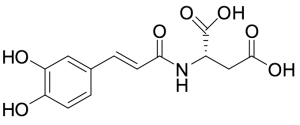 N-[(2E)-3-(3,4-Dihydroxyphenyl)-1-oxo-2-propen-1-yl]-L-aspartic Acid