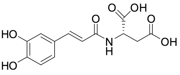 N-[(2E)-3-(3,4-Dihydroxyphenyl)-1-oxo-2-propen-1-yl]-L-aspartic Acid