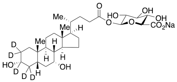Chenodeoxycholic Acid-d5 24-Acyl-b-D-glucuronide Sodium Salt (contains d0 up to 2%)