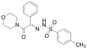 4-Methyl-benzenesulfonic Acid 2-[2-(4-Morpholinyl)-2-oxo-1-phenylethylidene]hydrazide