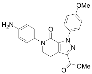 6-(4-Aminophenyl)-4,5,6,7-tetrahydro-1-(4-methoxyphenyl)-7-oxo-1H-pyrazolo[3,4-c]pyridine-3-carboxylic Acid Methyl Ester