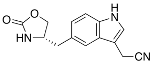 3-Des[2-(Dimethylamino)ethyl] Zolmitriptan Acetonitrile