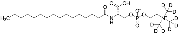 N-Palmitoyl-O-phosphocholine Serine-D9