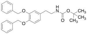 N-tert-Butoxycarbonyl-3,4-dibenzyloxyphenylethylamine