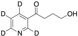 4-Hydroxy-1-(3-pyridyl-2,4,5,6-d4)-1-butanone