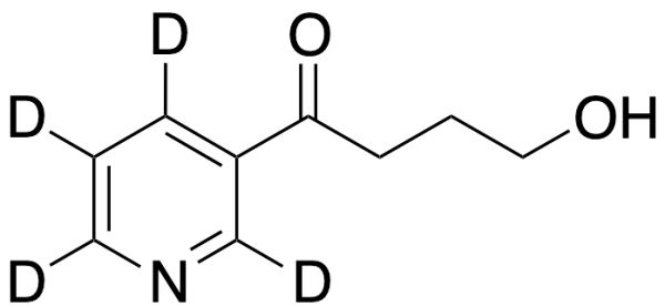 4-Hydroxy-1-(3-pyridyl-2,4,5,6-d4)-1-butanone